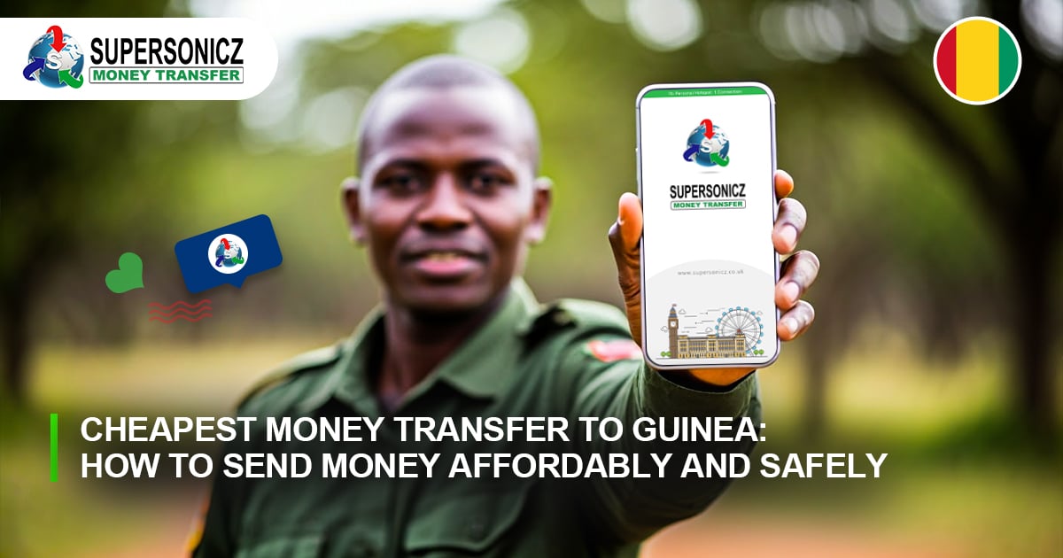 Cheapest Money Transfer to Guinea