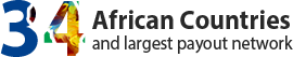 largest payout network in africa, gambia, nigeria, ghana, senegal